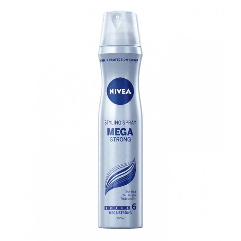 Nivea Hair Care styling hairspray fixation mega forte 250 ml