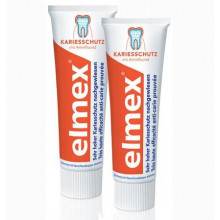 ELMEX Dentifrice Protection Anti-Carie 2 x 75 ml