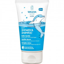 WELEDA Kids 2in1 Shower & Shampoo Vanille douce 150 ml