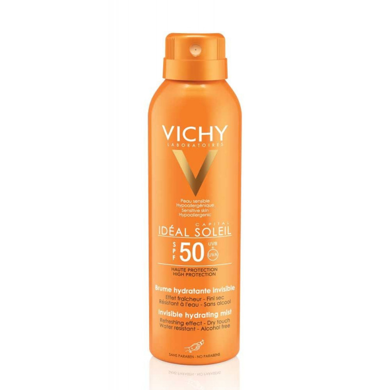 VICHY IDEAL Soleil Spray brume LSF 50 200 ml