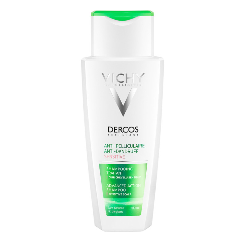 VICHY DERCOS DERCOS Shampoing Anti-pelliculaire - Cheveux sensibles 200 ml
