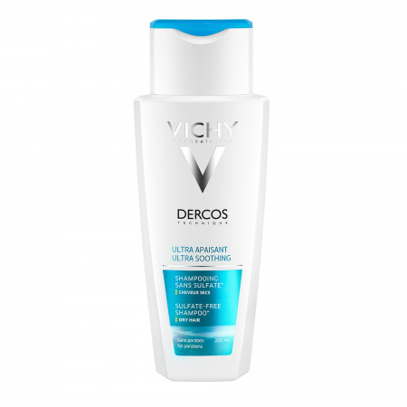 VICHY DERCOS Shampoing Ultra-Apaisant - Cheveux secs 200 ml