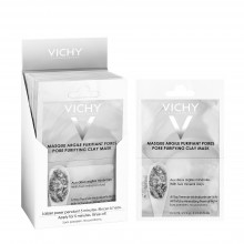 VICHY MASQUES MINERAUX Masque argile purifiant pores 2 sach 6 ml