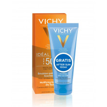 VICHY IDEAL SOLEIL Emulsion anti-brillance toucher sec SPF 50 + Après-Soleil