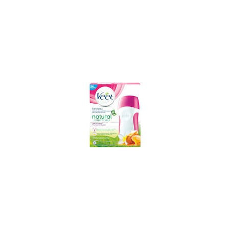 VEET EasyWax roll-on set sensitive cire chaude natural