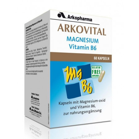 ARKOVITAL magnesium vitamine b6 caps 60 pce