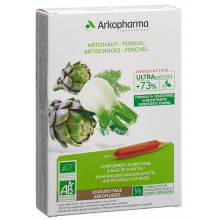 ARKOfluide artichaut-fenouil bio 20 amp 10 ml