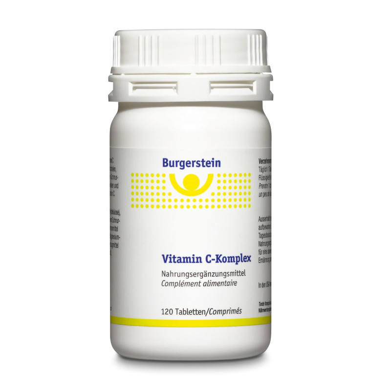 BURGERSTEIN Vitamin C Komplex cpr 120 pce