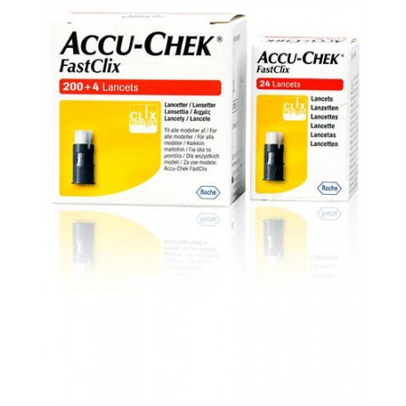ACCU-CHEK FastClix lancettes 4 x 6 pce