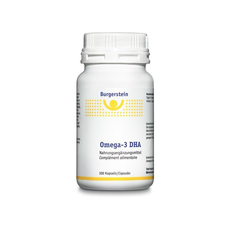 BURGERSTEIN Omega-3 DHA caps 100 pce