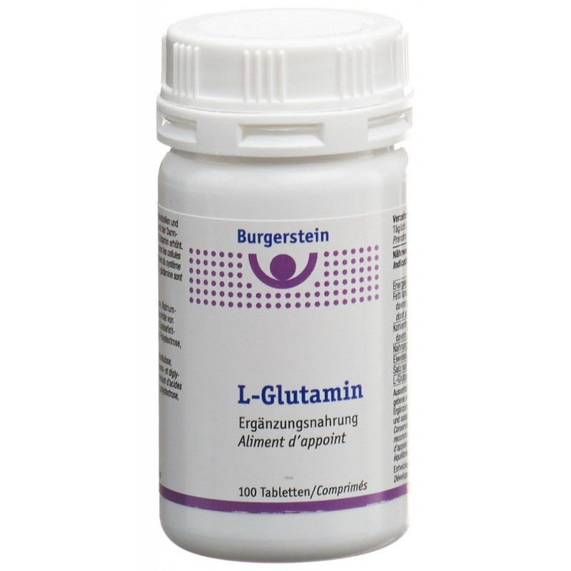 BURGERSTEIN L-Glutamin cpr 100 pce