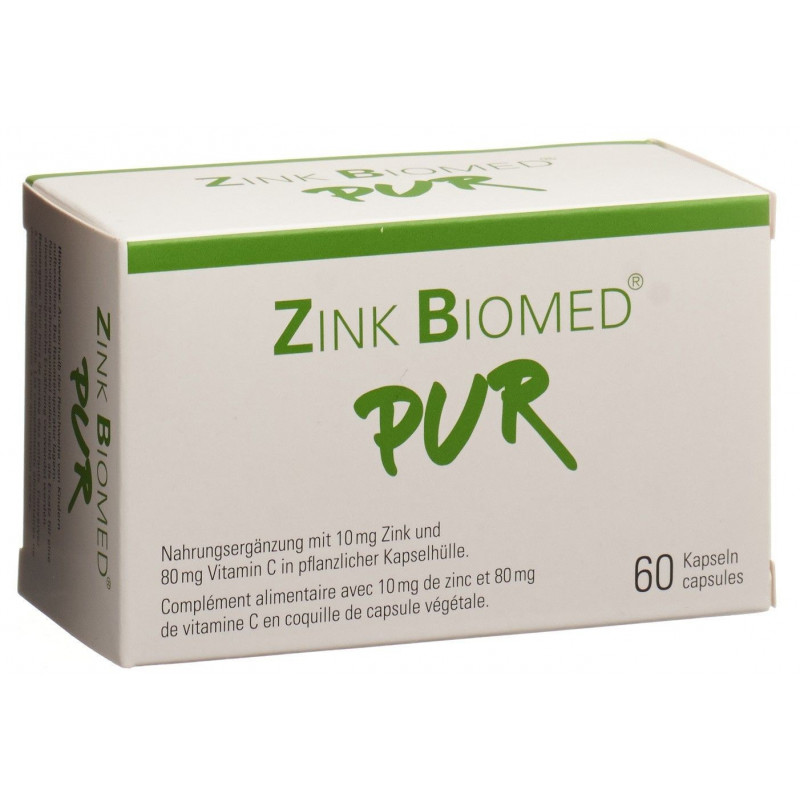 Zink BIOMED PUR caps 60 pce
