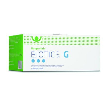 BURGERSTEIN Biotics-G pdr 3 x 30 pce